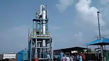 罗茨滑阀机组应用在印度废油重练项目